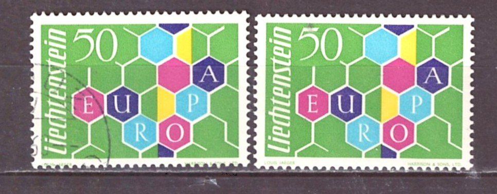 Tous les timbres: # 2 --- LIECHTENSTEIN POSTFRISCH+GESTEMPELT – D'occasion à Dübendorf par Piero2