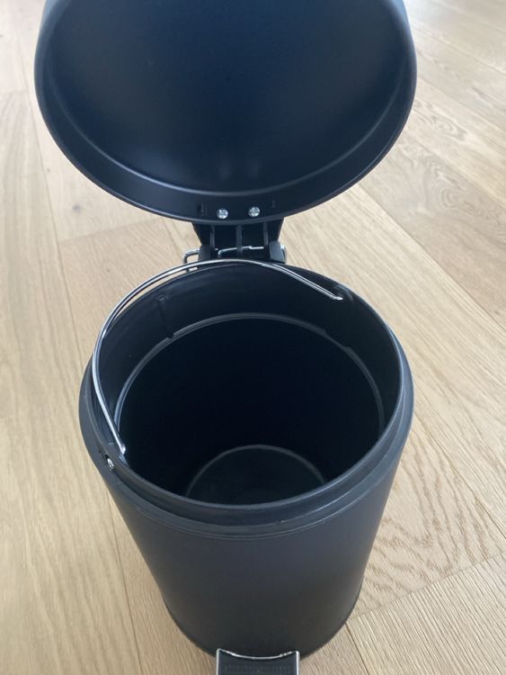 Cestini per rifiuti: Mülleimer/Kosmetikeimer 3L mattschwarz inkl. Beutel – Nuovo (secondo la descrizione) da Winterthur venduto da ste_2f9p 4