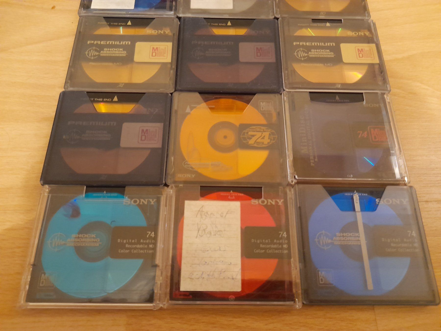 Sony Minidisc: 32 Sony Mini Disc (bespielt) – Gebraucht aus Lustmühle von chevi03 5