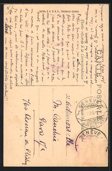 Cartoline postali: AK Genève, Cathédrale de St-Pierre – Usato da Berlin venduto da bartko-reher 1