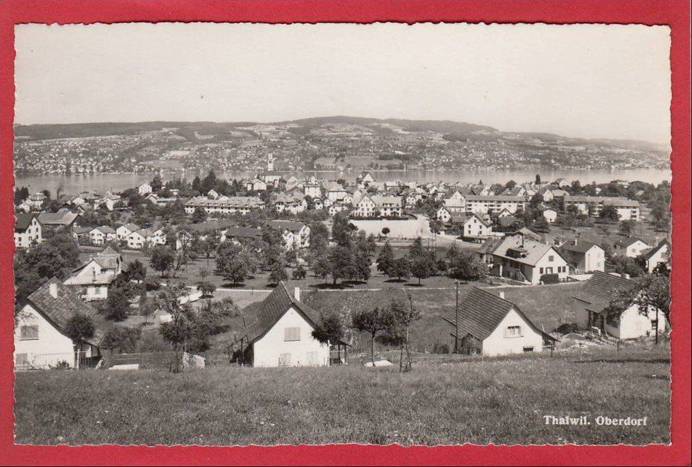 Cartoline postali: THALWIL OBERDORF – Usato da Grüningen venduto da Kartenlaube