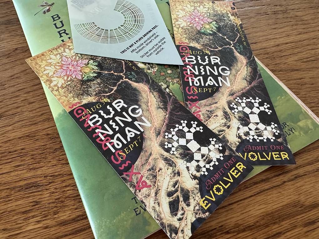 Biglietti: 2 Burning Man Tickets + Vehicle Pass – Usato da Biel/Bienne venduto da simxn 2