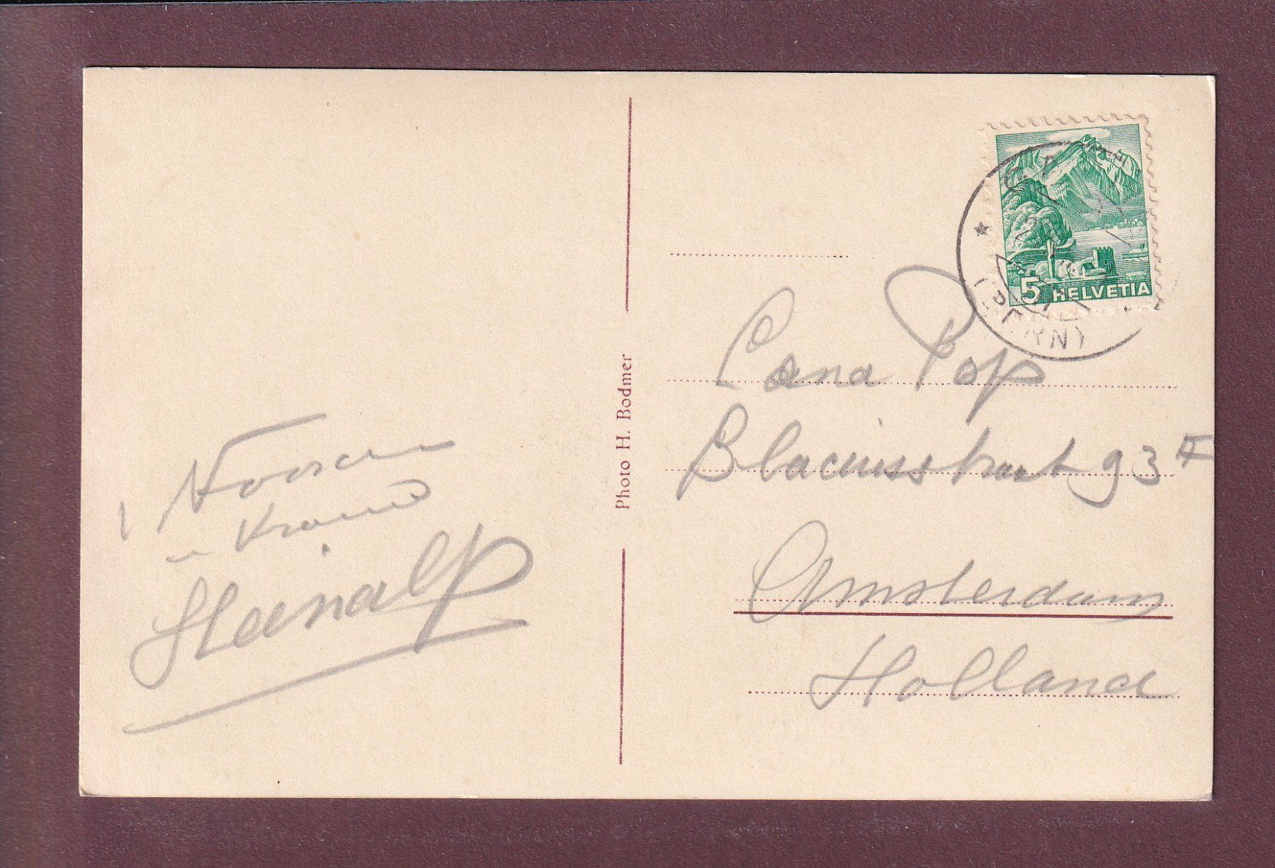 Cartoline postali: TITLIS - Fünffingerstöcke – Usato da Pully venduto da nicecards 1