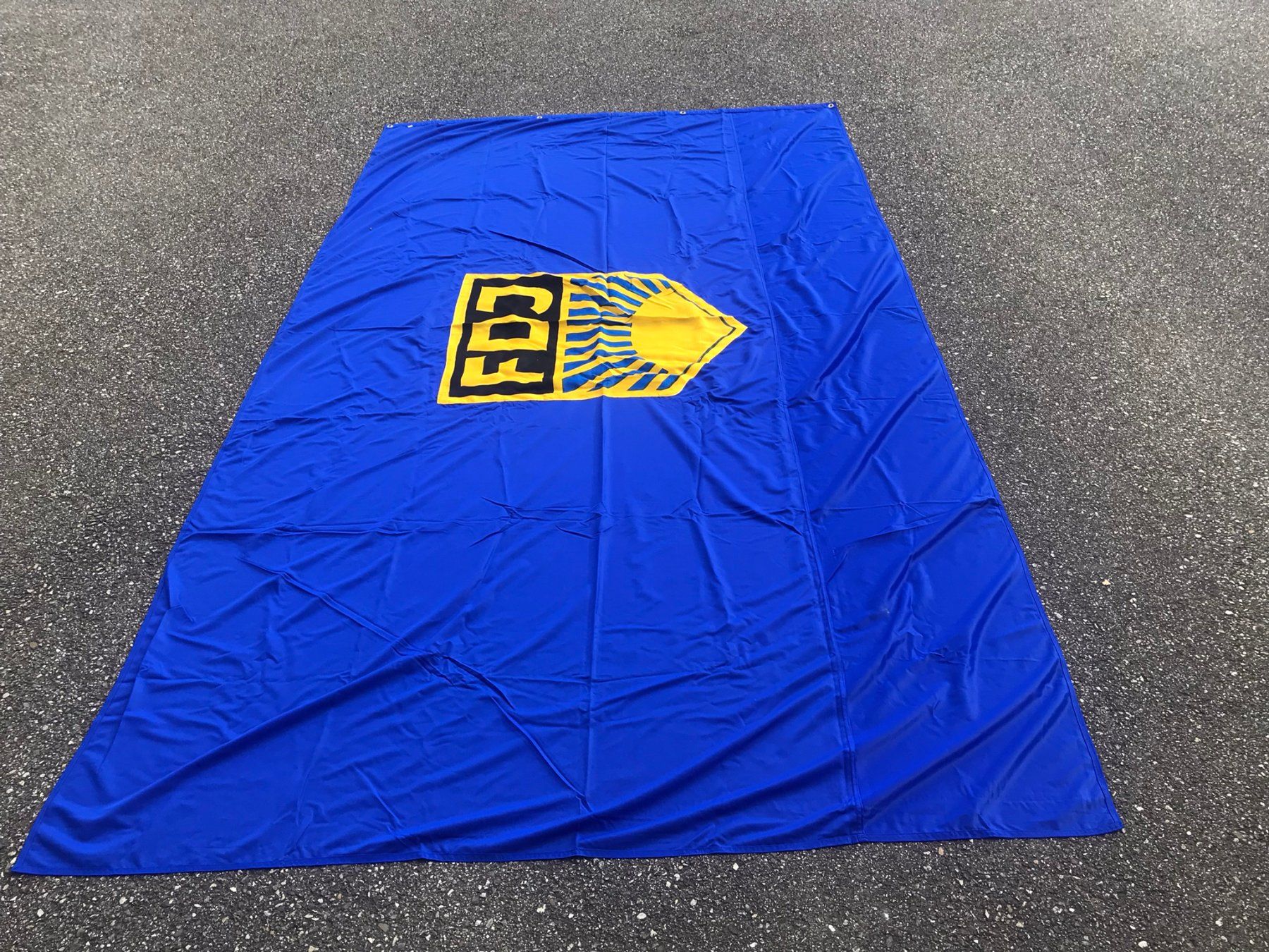 Bandiere: Original FDJ Flagge der DDR GROSS!! – Usato da Uerkheim venduto da fabulafero 3