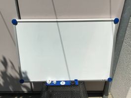 Magnetisches Whiteboard 91 x 61 cm "Hebel 2000"