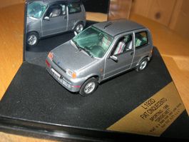 Fiat Cinquecento 1996 silber * Vitesse 1:43