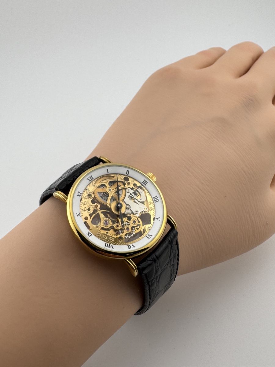 Orologi: Christ squelette Skeleton herrenuhr 30 mm – Usato da Biel/Bienne venduto da upi_7vwn