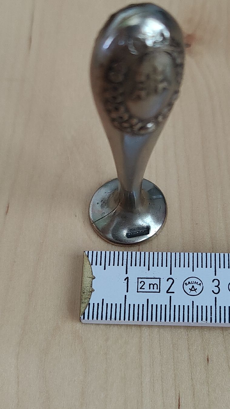 Timbri: Alter Stempel versilbert, Initialen (W8) – Usato da Neuenhof venduto da bro_9zsg 5