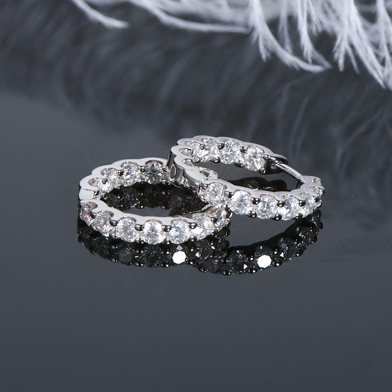 Pietre preziose: Moissanit Moissanite 2.6ct. Ohrringe D VVS1 GRA – Nuovo e nell'imballaggio originale da Uerkheim venduto da Kaufoption 1