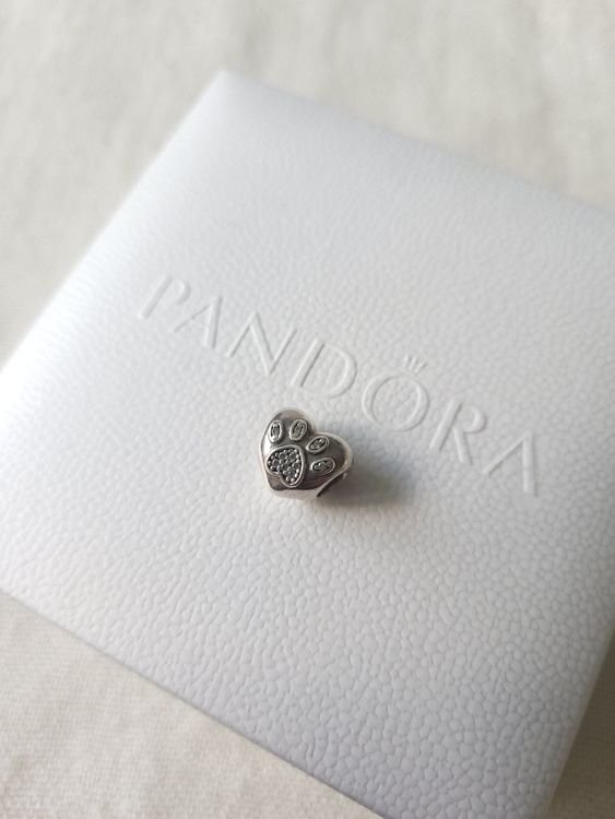 NUOVO Autentico Ciondolo PANDORA Argento/Cz Pietre I LOVE MY PET - Foto 3