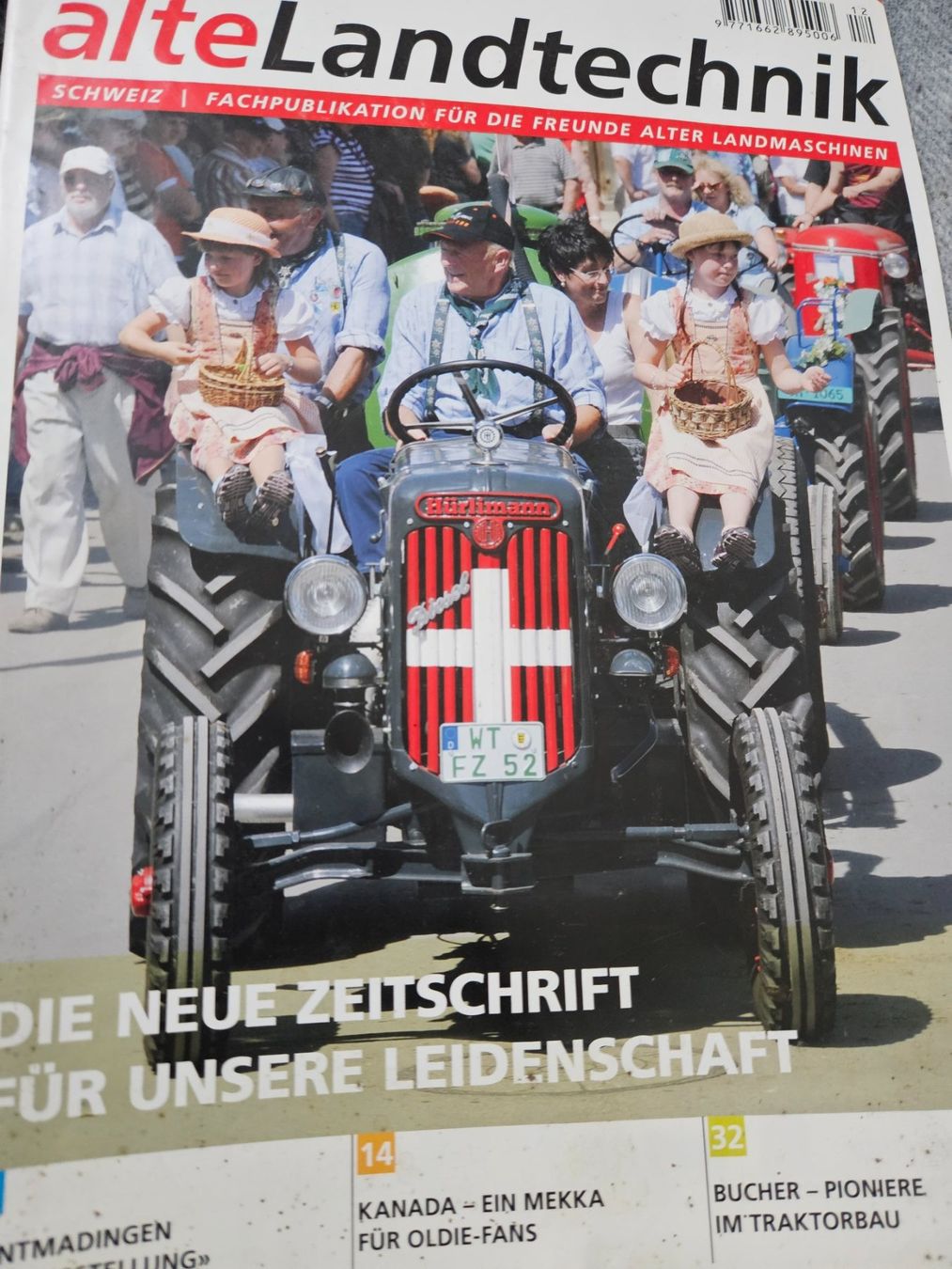 Bucher Traktoren: Alte Landtechnik 4/08 Bührer Bucher xb – Gebraucht aus Flawil von sr1_f6st