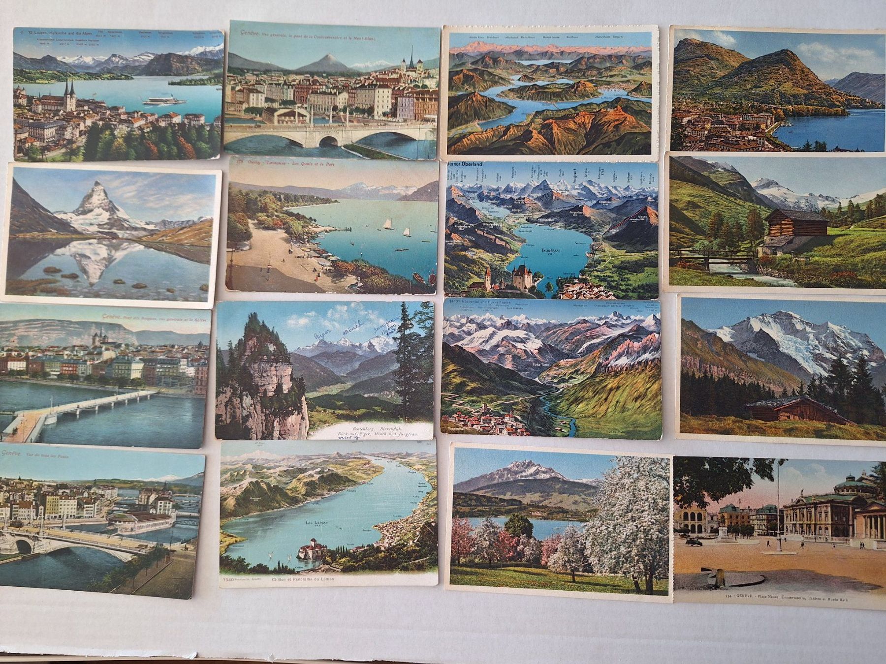 Ansichtskarten: 50 Stück alte Ansichtskarten Schweiz,  Kleinformat  (22) – Gebraucht aus Zürich von t24_de 1