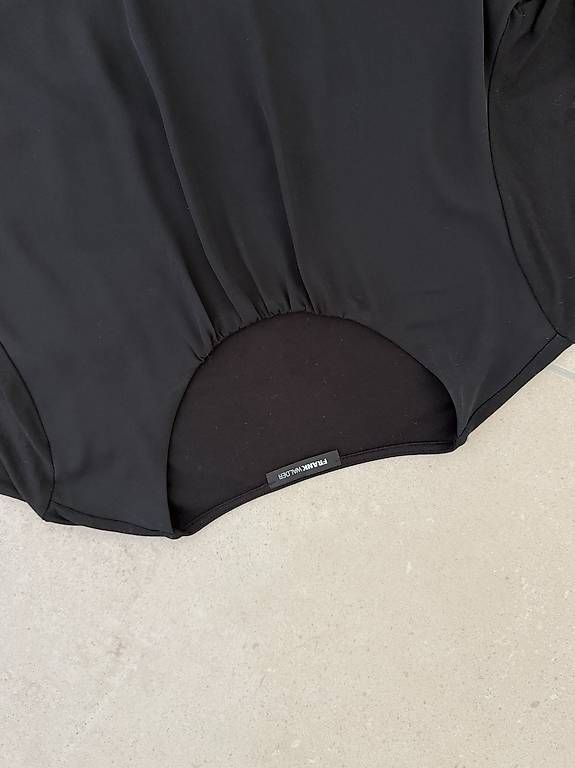 Camicette: Schwarze Kurzarmbluse Gr. M-L – Usato da Merlischachen venduto da GlamGarb 3