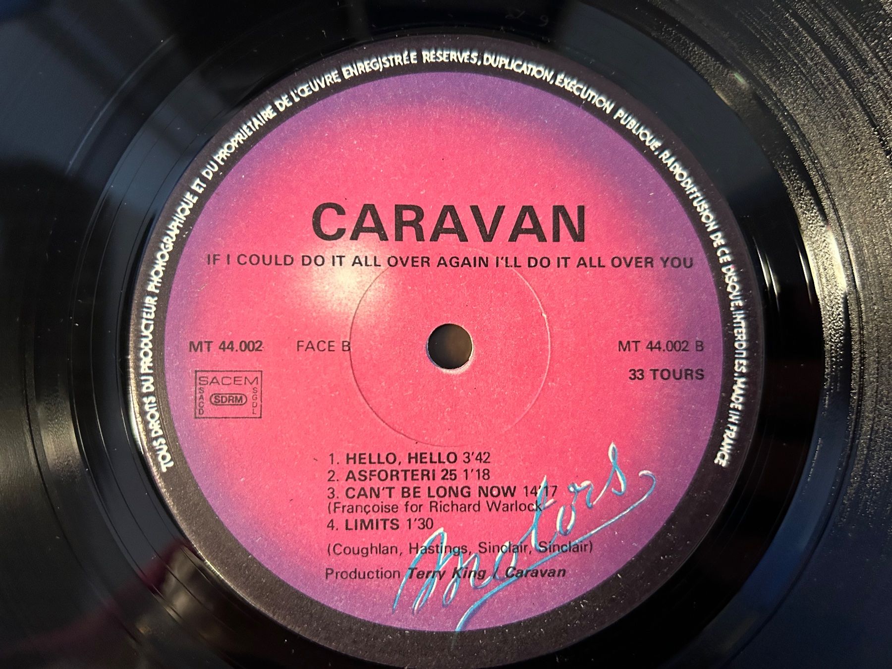 Dischi in vinile: Caravan - If I Could Do It All Over Again – Usato da Aesch BL venduto da BlueMusicRecords 3