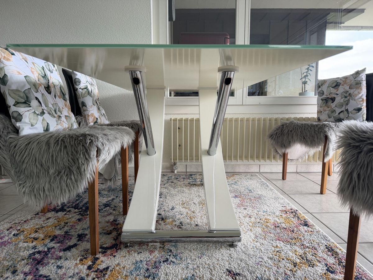 Tables: Esstisch Glas  – D'occasion à Hergiswil NW par FabriziaFrank 1