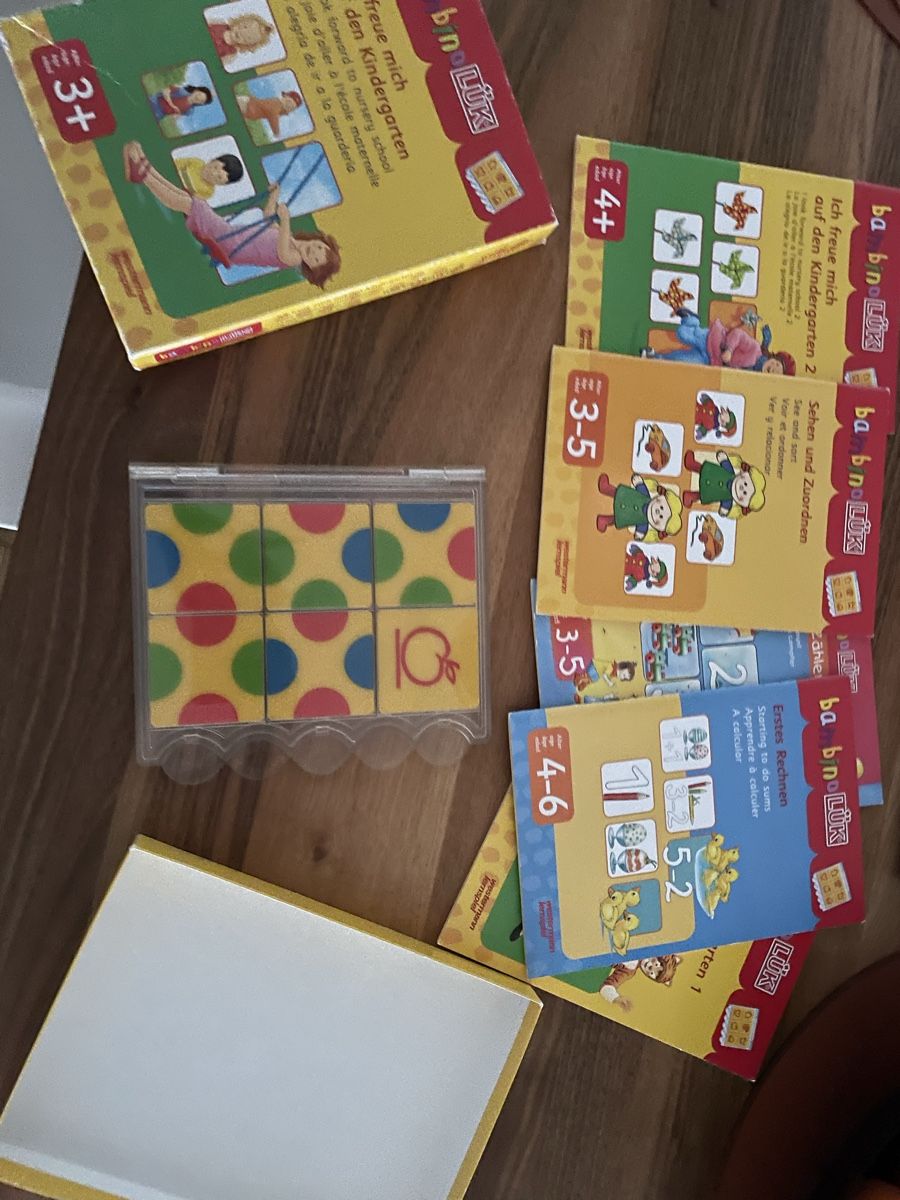 Bambino Lük Lernspiele Set für Kinder ab 3 Jahren, Top! (Gebraucht) in