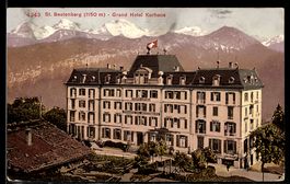 AK Sankt Beatenberg, Grand Hotel Kurhaus