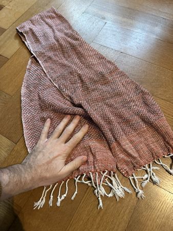 Edler Winterschal, Handarbeit, warmer Stoff, Top Zustand!