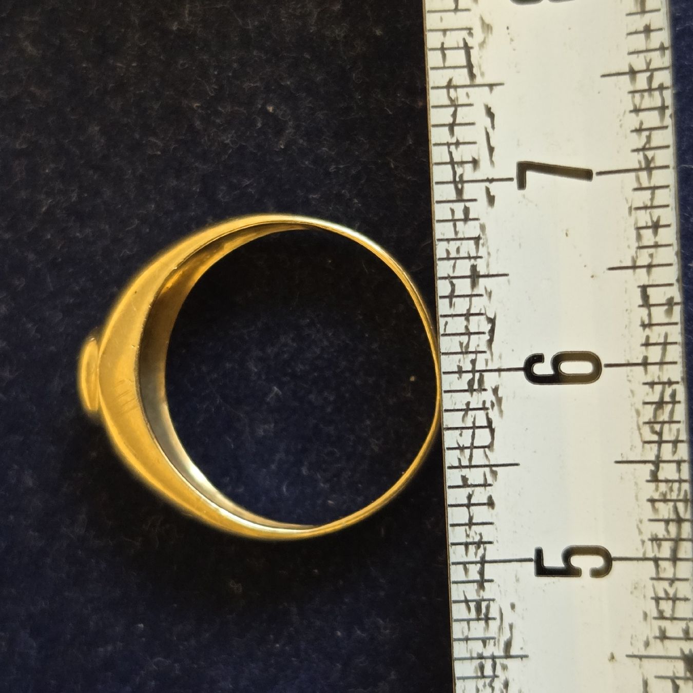 Bagues: Goldring Damen mit Stein – D'occasion à Stans par Ducati16 5