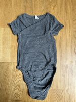 Wickel-Body H&M grau Grösse 74 