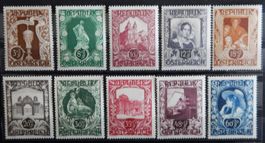 Österreich Kat. 812-821 ** 1947