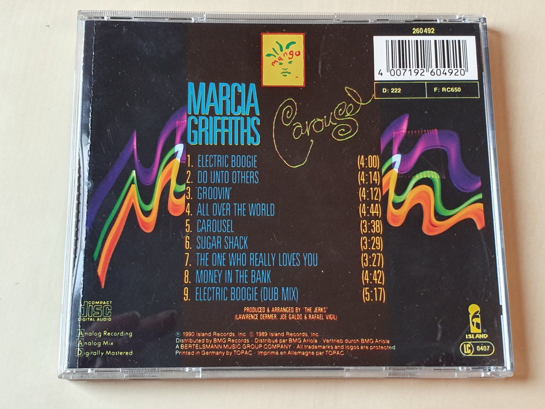 CDs: Marcia Griffiths Carousel – Gebraucht aus Stansstad von collectorsshop 1
