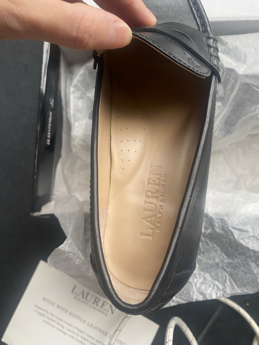 Ralph Lauren Scarpe da donna: New Ralph Lauren leather loafers – Nuovo e nell'imballaggio originale da Zug venduto da kse_w9mn 3