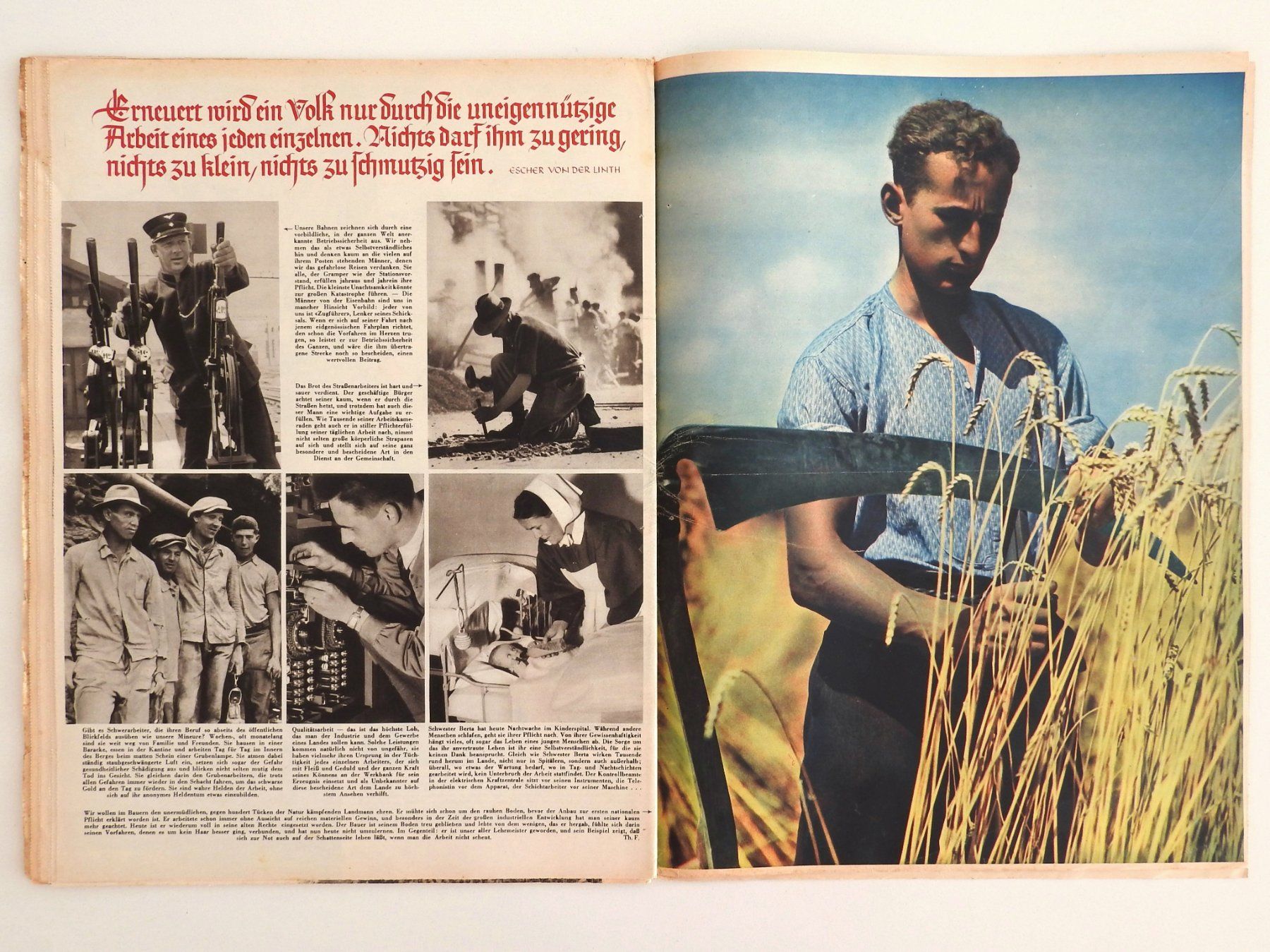 Riviste & Magazine: Schweizer Illustrierte Zeitung, 1941, 650 Jahre Eidgenossen. – Usato da Büttenhardt venduto da LexyMara 2
