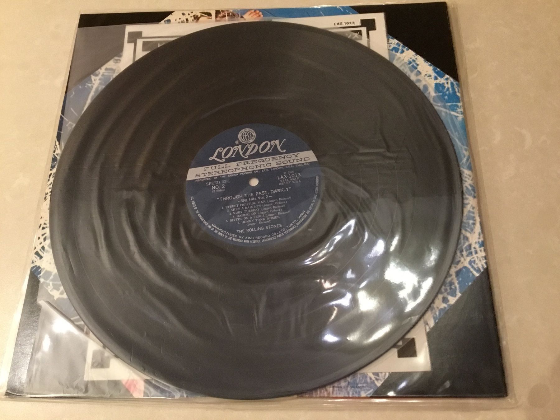 Vinyles: ROLLING STONES Through Past LAX1013 – D'occasion à founex par cetrarese01 1