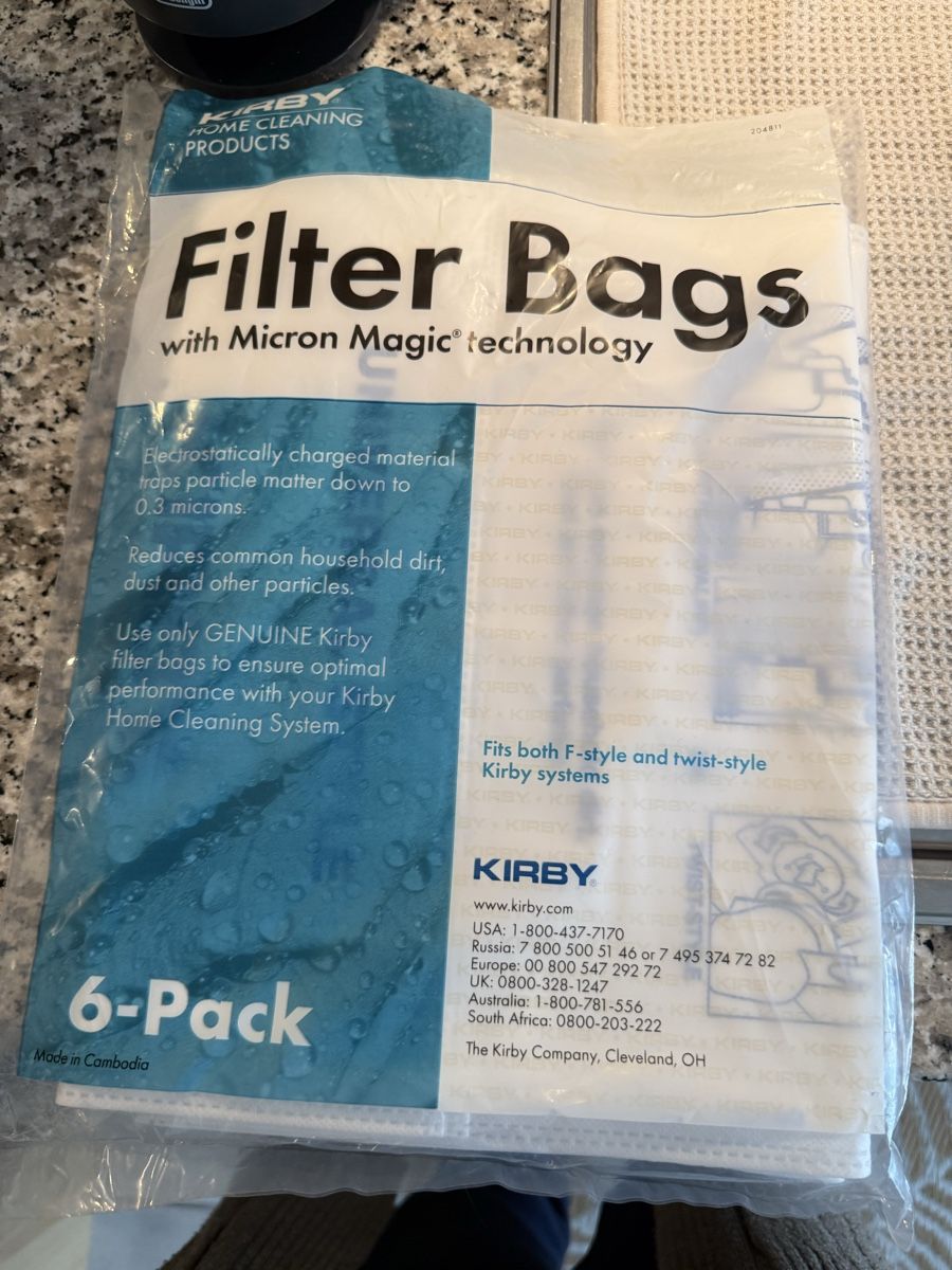 Altro per la casa: Kirby Filterbütel Micron Magic 4 stk ,  universal  – Nuovo (secondo la descrizione) da Turbenthal venduto da 310707