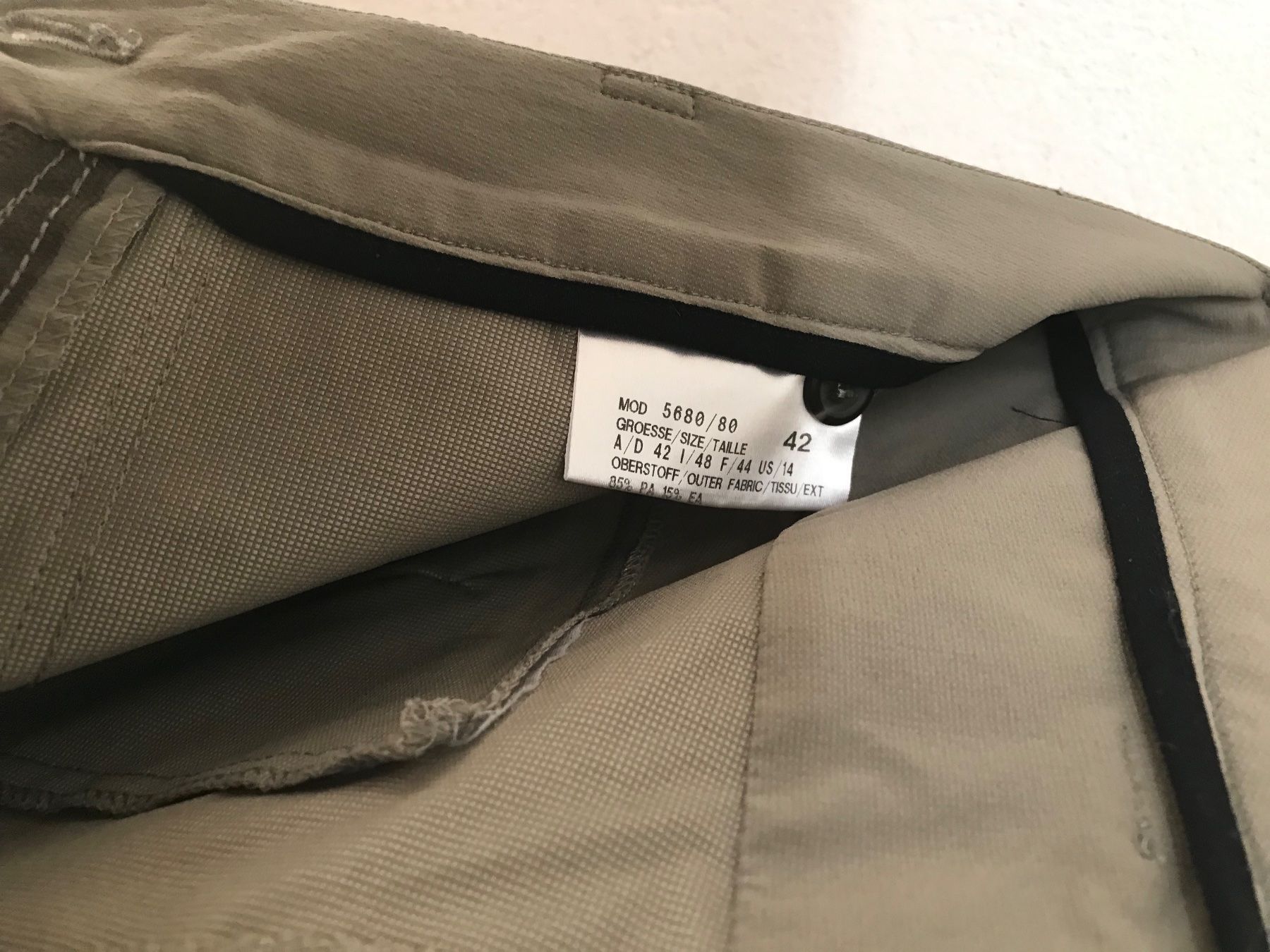 Allsport Pantaloni: Allsport stylishe Wanderhose, Gr. 42 – Usato da Niederteufen venduto da mix18 3