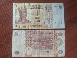 Moldawien - Banknote 1 Leu