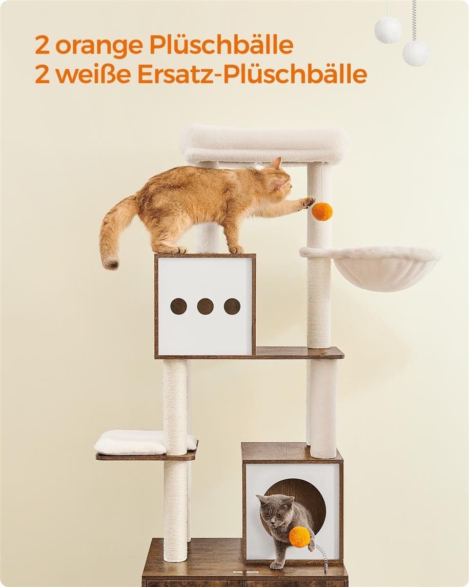 Katzenbaum - Kratzbaum: Kratzbaum Katzenbaum Mit Katzenschrank APOLLO – Neu (gemäss Beschreibung) aus Lachen SZ von MAMORU-MOEBEL 1