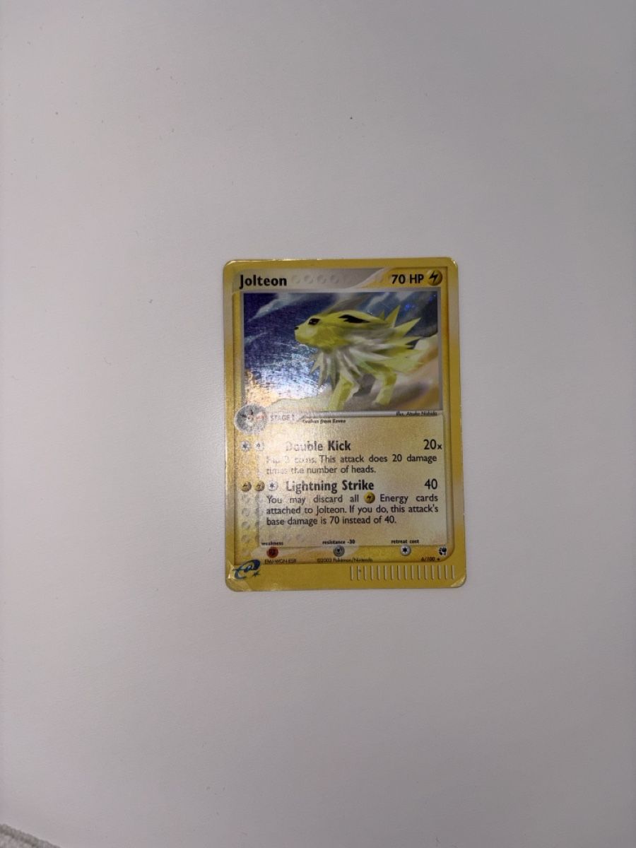 Pokémon Carte collezionabili: Jolteon Englisch 6/100 – Usato da Wettingen venduto da Dario914 1