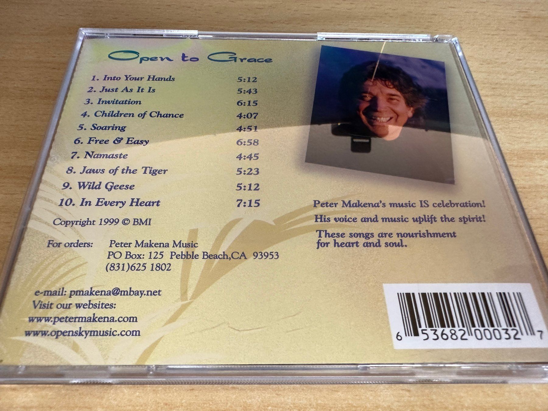CD: Peter Makana - Open To Grace – Usato da Rikon im Tösstal venduto da Alpenmutz 1