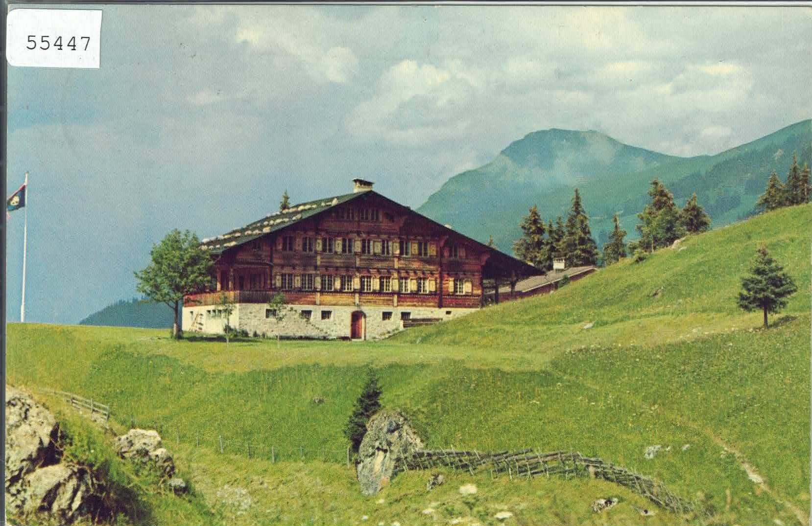 Cartoline postali: Adelboden - Chalet Mondial des Eclaireuses – Usato da Ettingen venduto da Kartenplanet