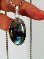 Labradorite necklace