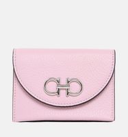 Salvatore Ferragamo limited ed real Leather card holder Pink