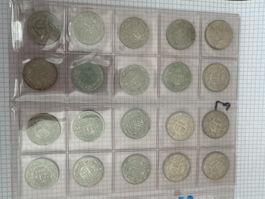 20 STK. 2-FRANKEN MÜNZEN SILBER