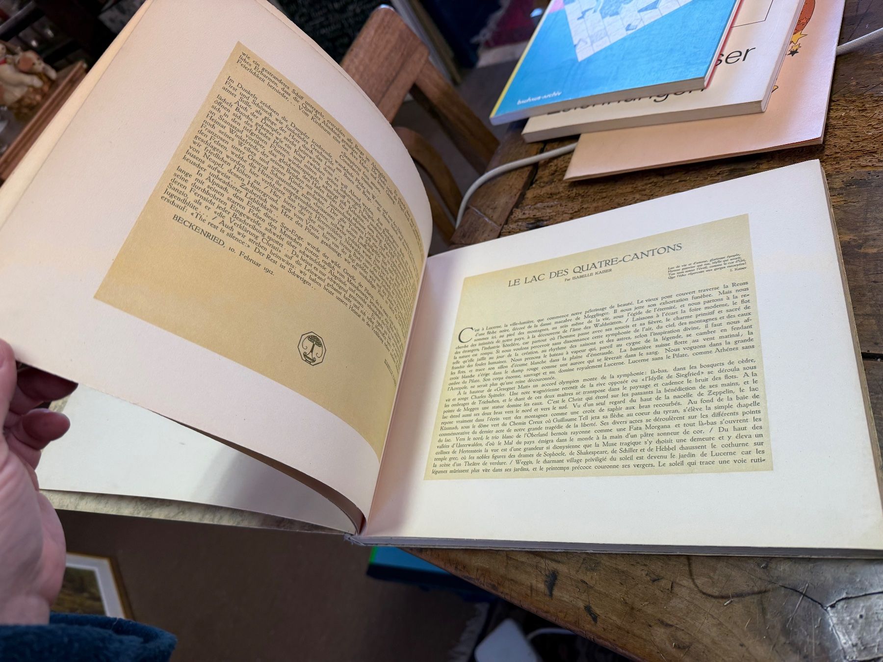Bücher: RYFFEL / Kaiser Der Vierwaldstättersee – Gebraucht aus Bern von Jwpm66 6