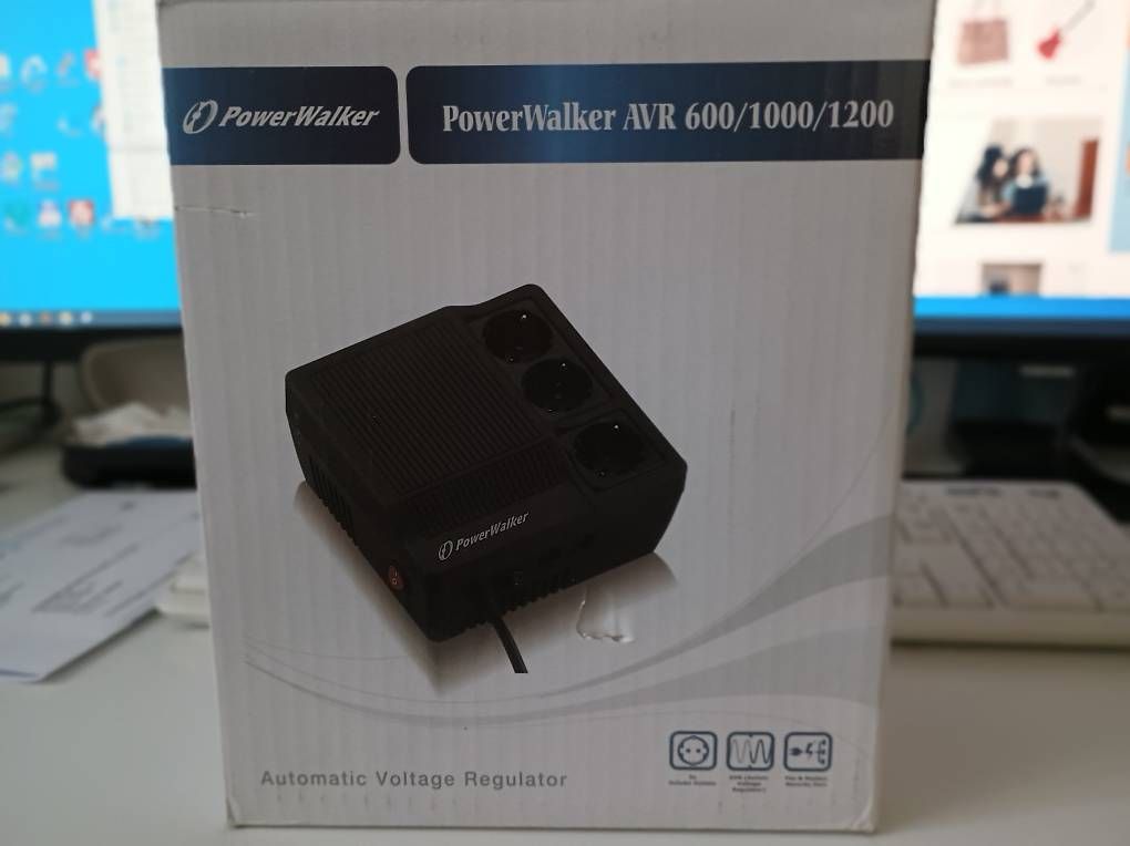Stromzufuhr: Powerwalker AVR 600 – Neu und originalverpackt aus Faido von crossini 1