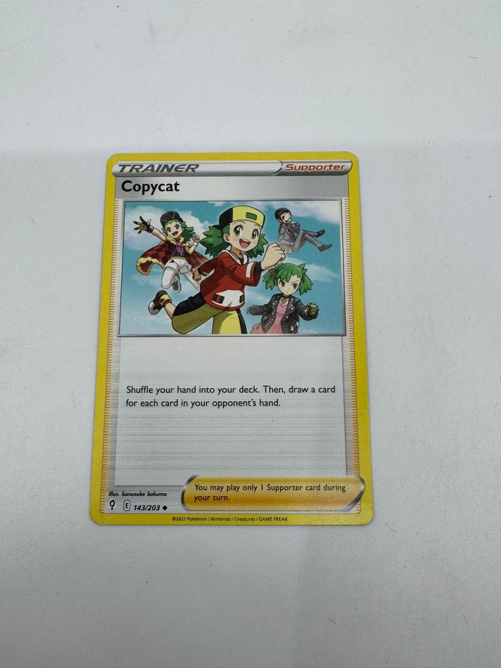 Pokémon Cartes à collectionner: Pokemon-Karte Copycat 143/203 – D'occasion à Herisau par Seyashop1