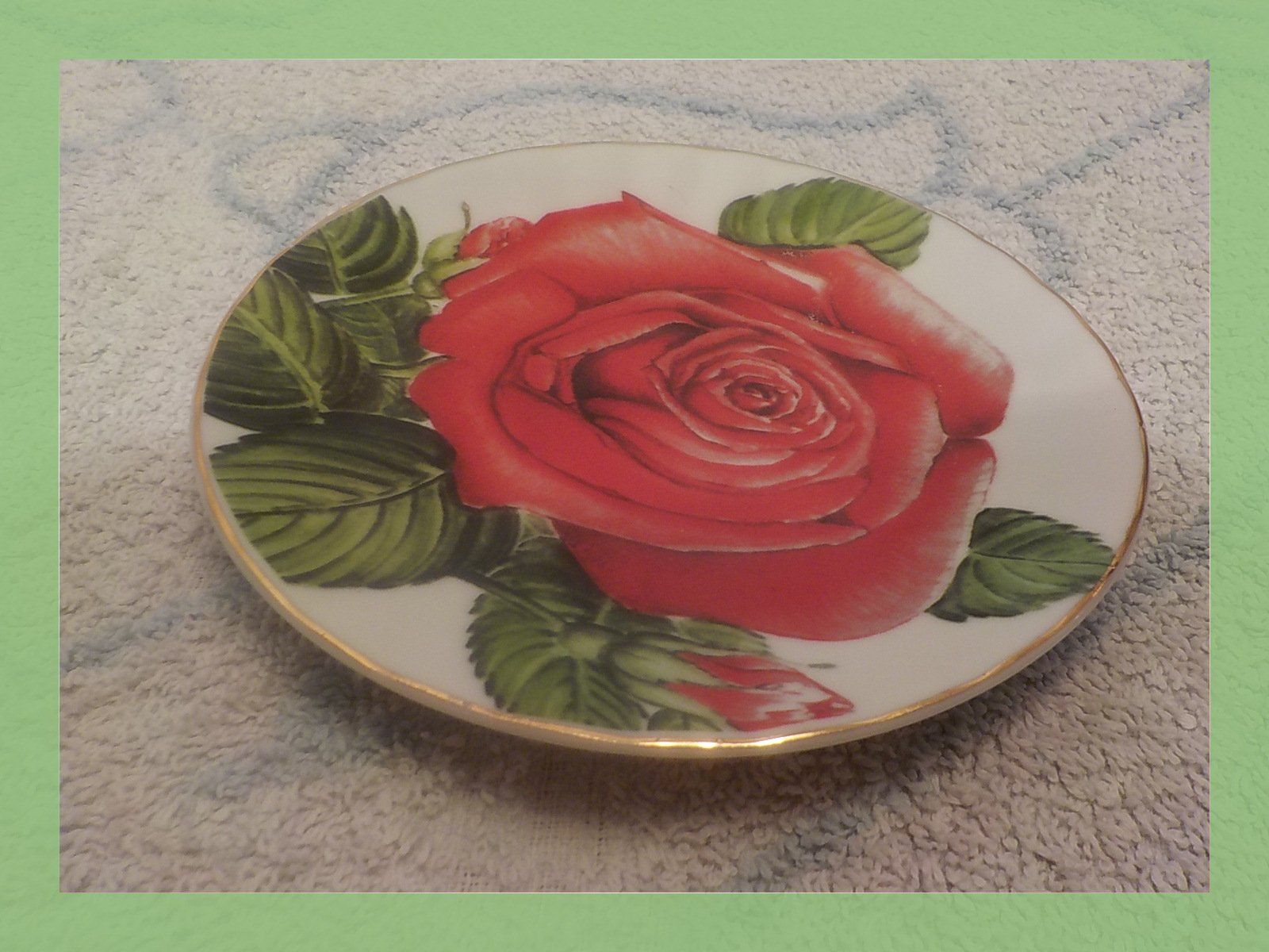 Set di piatti: Kaffeeservice Rosen 6teilig  im Karton – Usato da Bülach venduto da Freieck 6