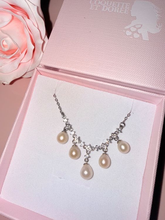 Ketten: Collier Perles de Reine – Neu und originalverpackt aus St-Maurice von Sandrinette123 4