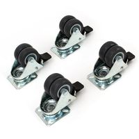 4tlg Transportroll Lenkrollenset Wheels