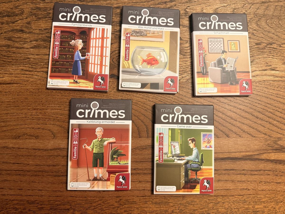 Giochi: Mini Crimes Spieleset 5 Spiele – Nuovo (secondo la descrizione) da Altdorf UR venduto da Tinks07