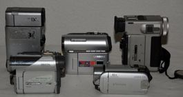 5 x Camcorder MiniDv 5 x caméscope
