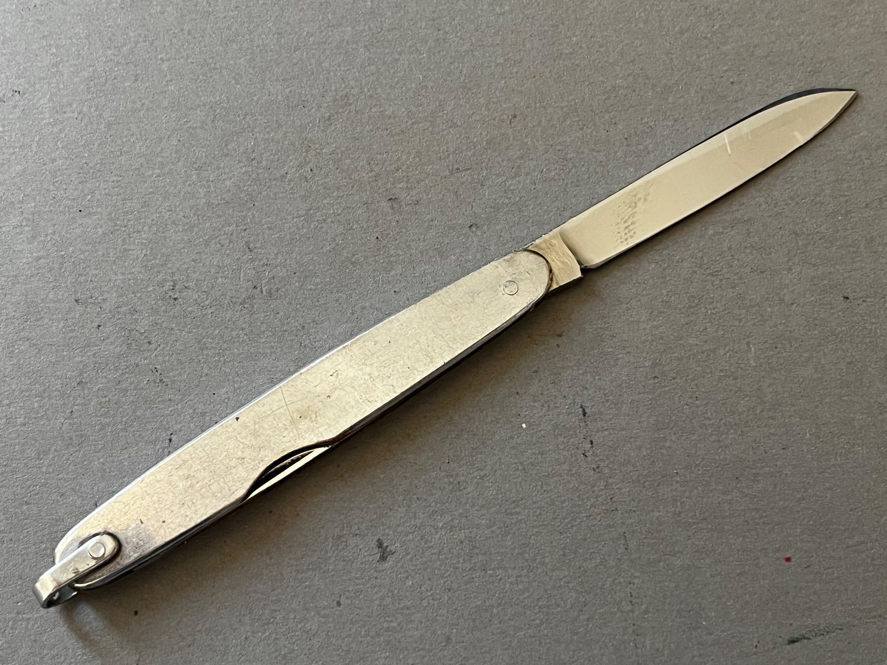 Taschenmesser: Altes Sackmesser "STAINLESSKNIFE"  72.5 mm - selten – Gebraucht aus Zürich von FV.vintage 4