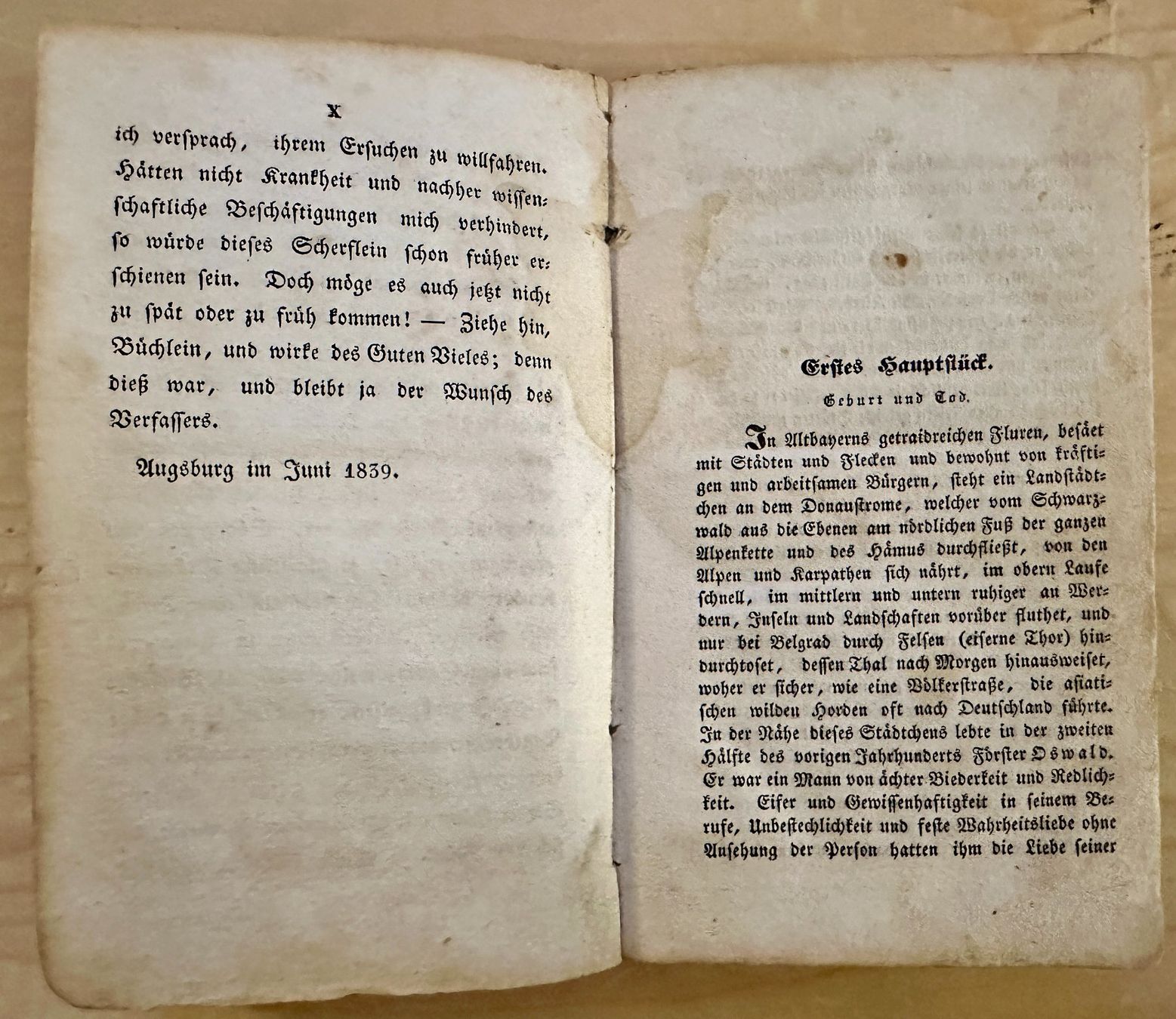 Bücher: Joh. Georg Watzmann: Der Morgen in der Wallfahrtskirche 1840 – Gebraucht aus Zürich von allp 4