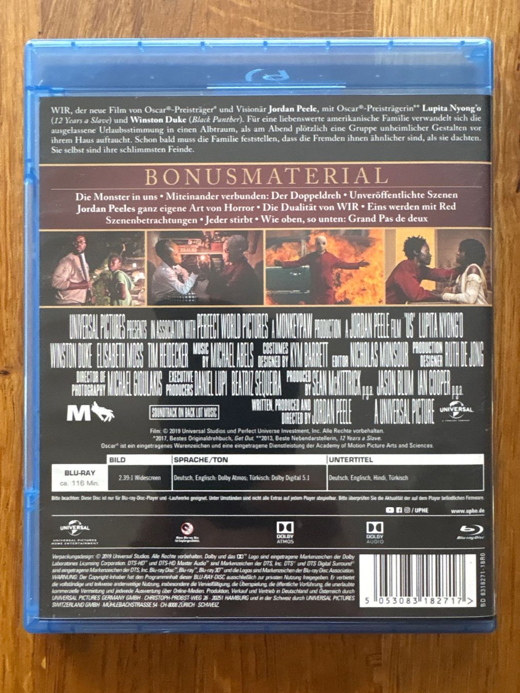 Tutti i DVDs: Wir - Us (Blu-ray) – Usato da Liebefeld venduto da pavax 1